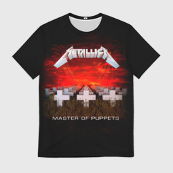 Мужская футболка 3D Master of Puppets - Metallica