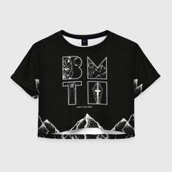 Женская футболка Crop-top 3D Thats the spirit BMTH