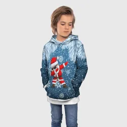 Детская толстовка 3D Dab Santa winter - фото 2