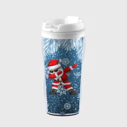 Термокружка-непроливайка Dab Santa winter
