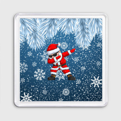 Магнит 55*55 Dab Santa winter