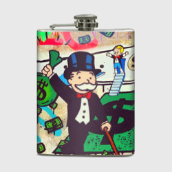 Фляга Alec Monopoly art