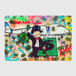 Магнитный плакат 3Х2 Alec Monopoly art