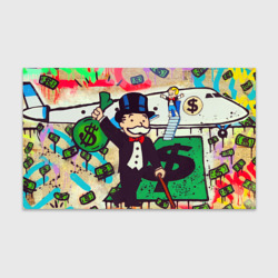 Бумага для упаковки 3D Alec Monopoly art