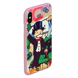 Чехол для iPhone XS Max матовый Alec Monopoly art - фото 2