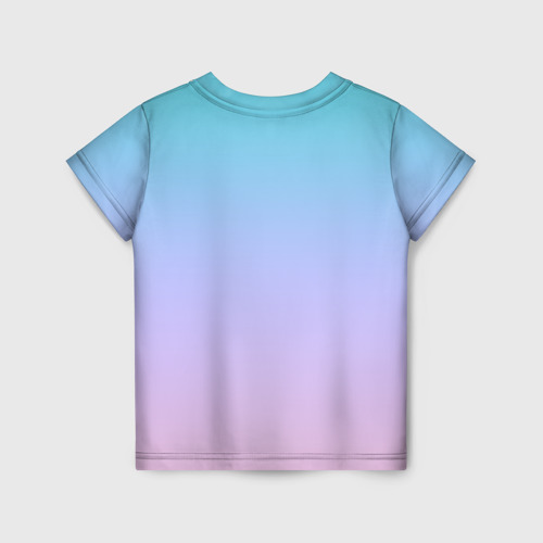 Детская футболка 3D Облачный Градиент, цвет 3D печать - фото 2