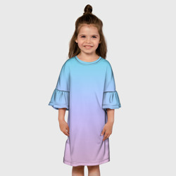 Детское платье 3D Облачный Градиент - фото 2