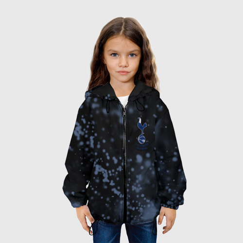 Детская куртка 3D Тоттенхэм - Частицы, цвет черный - фото 4