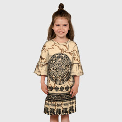 Детское платье 3D Aztecs/Ацтеки - фото 2