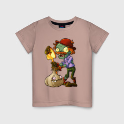 Детская футболка хлопок Zombie vs Garlic
