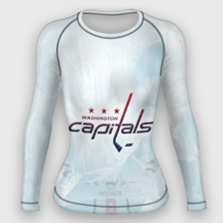 Женский рашгард 3D Washington Capitals Ovi8 Ice theme