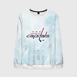 Мужской свитшот 3D Washington Capitals Ovi8 Ice theme