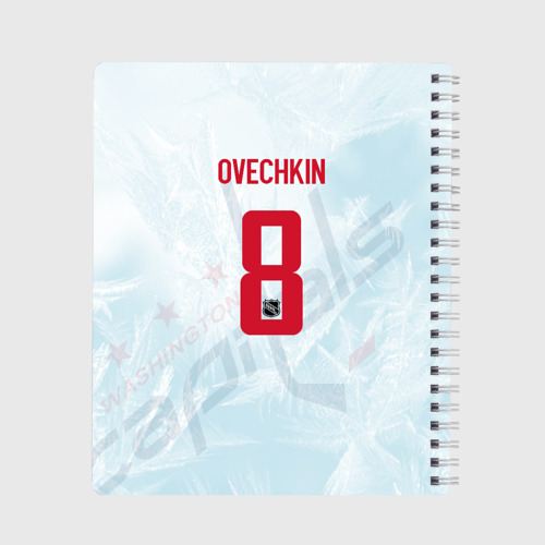 Тетрадь Washington Capitals Ovi8 Ice theme, цвет крупная клетка - фото 2