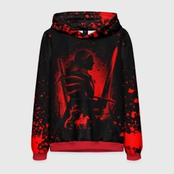 Мужская толстовка 3D Ведьмак и плотва the Witcher wild hunt