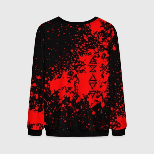 Мужской свитшот 3D с принтом Ведьмак и плотва the Witcher wild hunt - картинка 2 Мужской свитшот 3D Ведьмак и плотва the Witcher wild hunt - фото 2