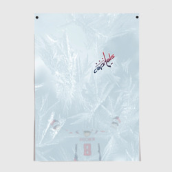 Постер Washington Capitals Grey Ice theme