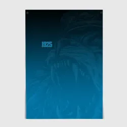 Постер 1925 SPB Lion Dark Theme