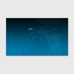 Бумага для упаковки 3D 1925 SPB Lion Dark Theme