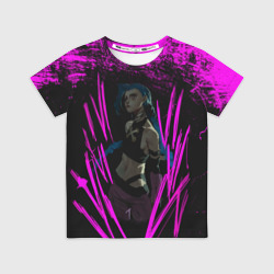 Детская футболка 3D Pink Jinx