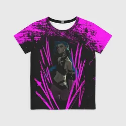 Детская футболка 3D Pink Jinx