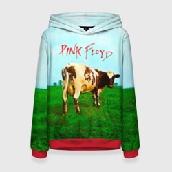 Женская толстовка 3D Atom Heart Mother - Pink Floyd