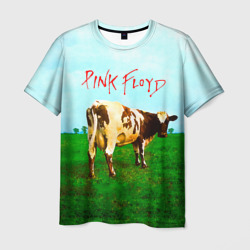 Мужская футболка 3D Atom Heart Mother - Pink Floyd