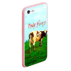 Чехол для iPhone 5/5S матовый Atom Heart Mother - Pink Floyd - фото 2