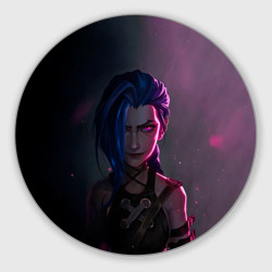 Круглый коврик для мышки Evil Jinx