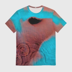 Мужская футболка 3D Meddle - Pink Floyd