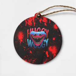 Деревянная игрушка круг Хаги Ваги Poppy Playtime