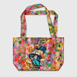 Пляжная сумка 3D Alec Monopoly Капиталист Граффити