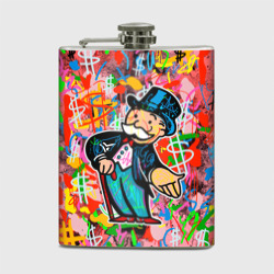 Фляга Alec Monopoly Капиталист Граффити