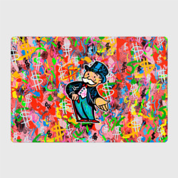 Магнитный плакат 3Х2 Alec Monopoly Капиталист Граффити