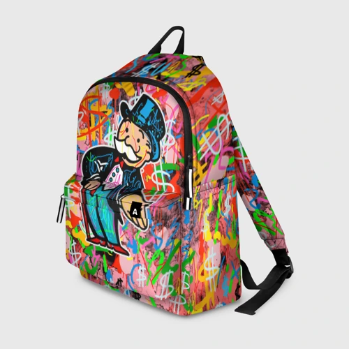 Рюкзак 3D Alec Monopoly Капиталист Граффити
