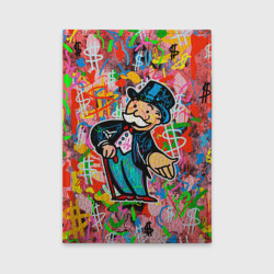 Обложка для автодокументов Alec Monopoly Капиталист Граффити