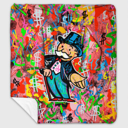 Плед с рукавами Alec Monopoly Капиталист Граффити