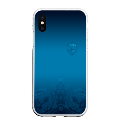 Чехол для iPhone XS Max матовый 1980 SPB Fans