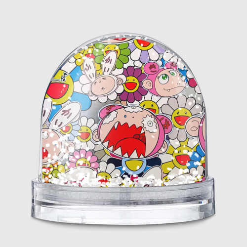 Игрушка Снежный шар Takashi Murakami кричащий арт