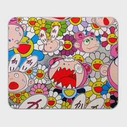 Прямоугольный коврик для мышки Takashi Murakami кричащий арт