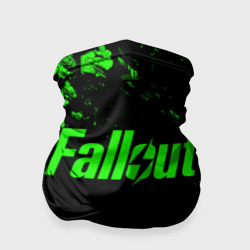 Бандана-труба 3D Fallout пупсы паттерн зелёный ядерная зима