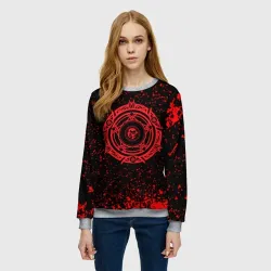 Женский свитшот 3D Демоны старшей школы Клан Гремори - фото 2