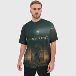 Мужская футболка oversize 3D Elden Ring - логово - фото 2