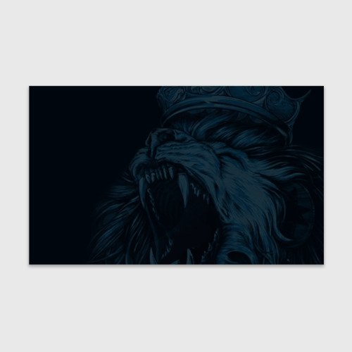 Бумага для упаковки 3D Zenit lion Dark theme