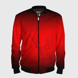 Мужской бомбер 3D Спартак Гладиатор Red Theme