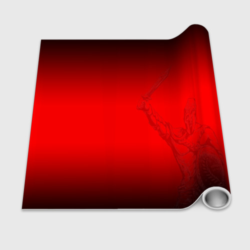Бумага для упаковки 3D Спартак Гладиатор Red Theme - фото 2