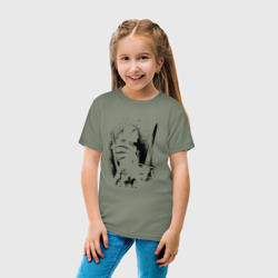 Детская футболка хлопок Ведьак когти лого охотник - фото 2