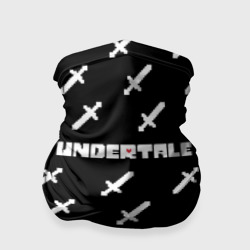 Бандана-труба 3D Undertale logo сражение, мечи