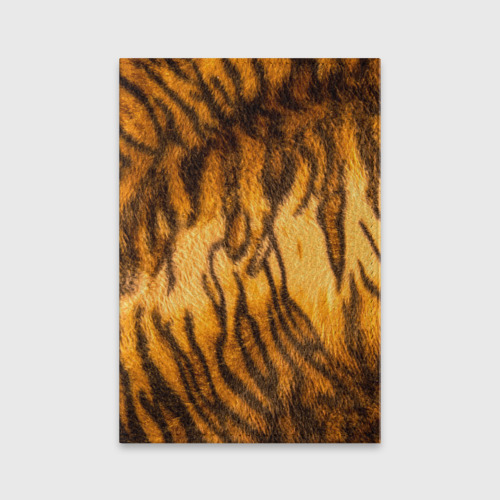 Обложка для паспорта матовая кожа Шкура тигра 2022, цвет фиолетовый