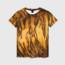 Женская футболка 3D Шкура тигра 2022