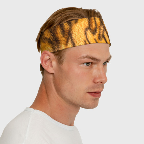Повязка на голову 3D Шкура тигра 2022 - фото 6